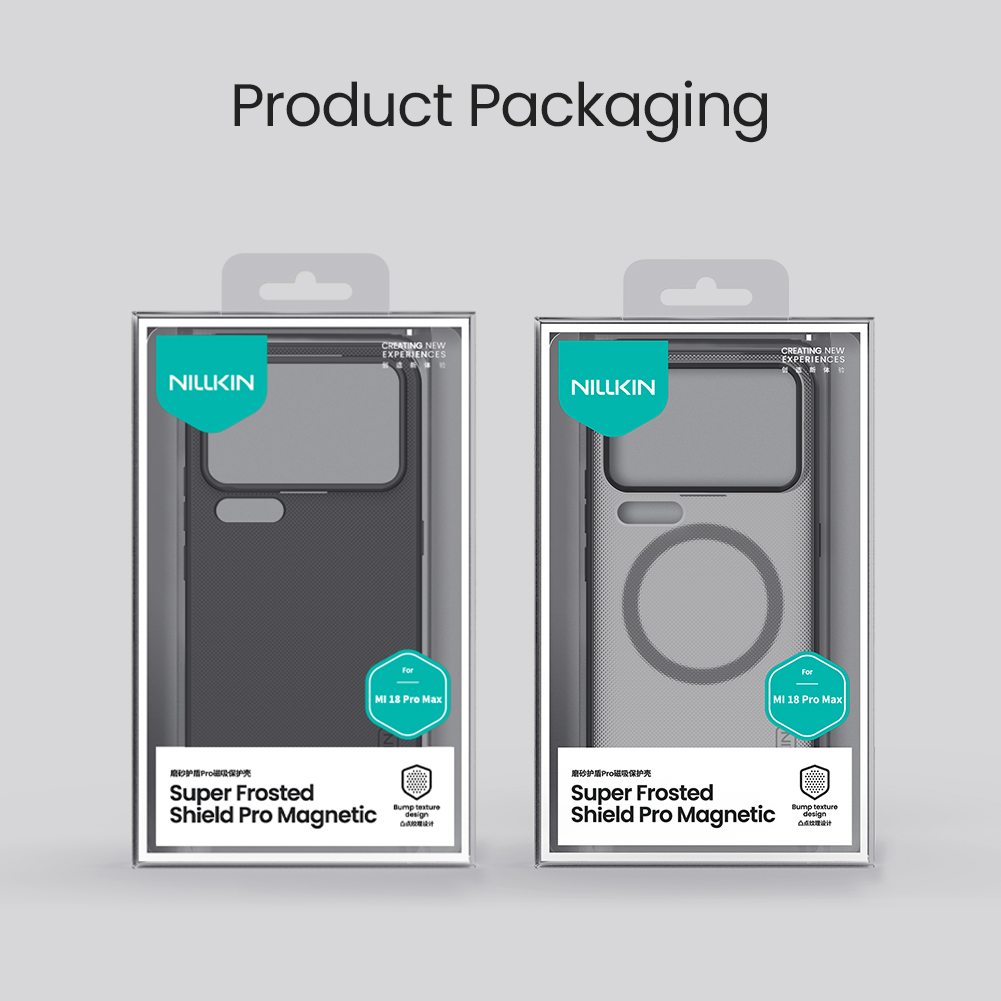 Matte Hard Pc Back Case - غطاء حماية مغناطيسي من نيلكين لهاتف