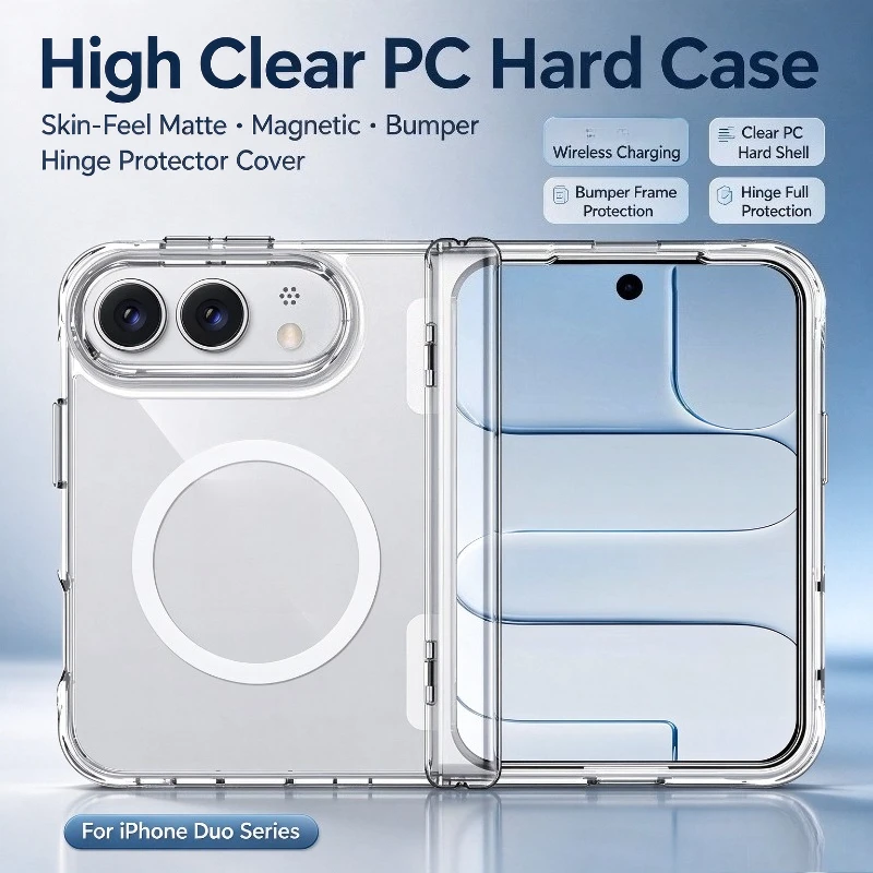 Clear Shockproof Bumper Case - غطاء هاتف شفاف من البولي كربونات
