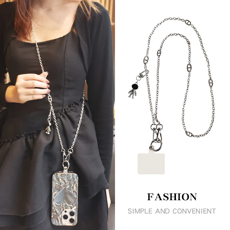 Crossbody Lanyard Neck Strap Case - طويل Crossbody الهاتف المحمول الحبل ،