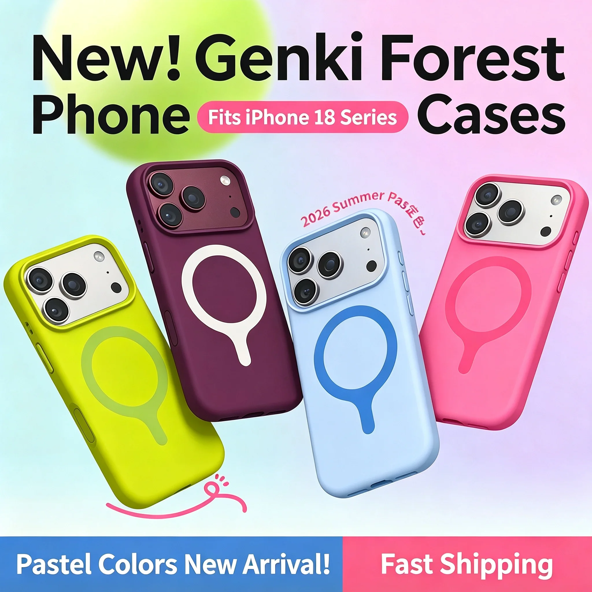 Liquid Silicone Magnetic Phone Case - غطاء هاتف HANNUO المغناطيسي المصنوع من