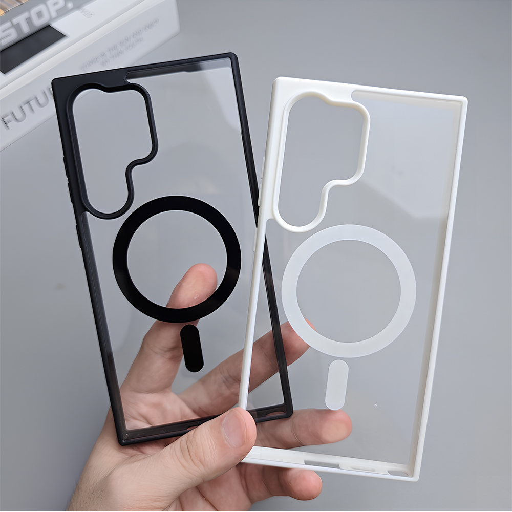 حافظة هاتف فاخرة من الأكريليك  - مراجعة Clear Shockproof Bumper Case وسعره