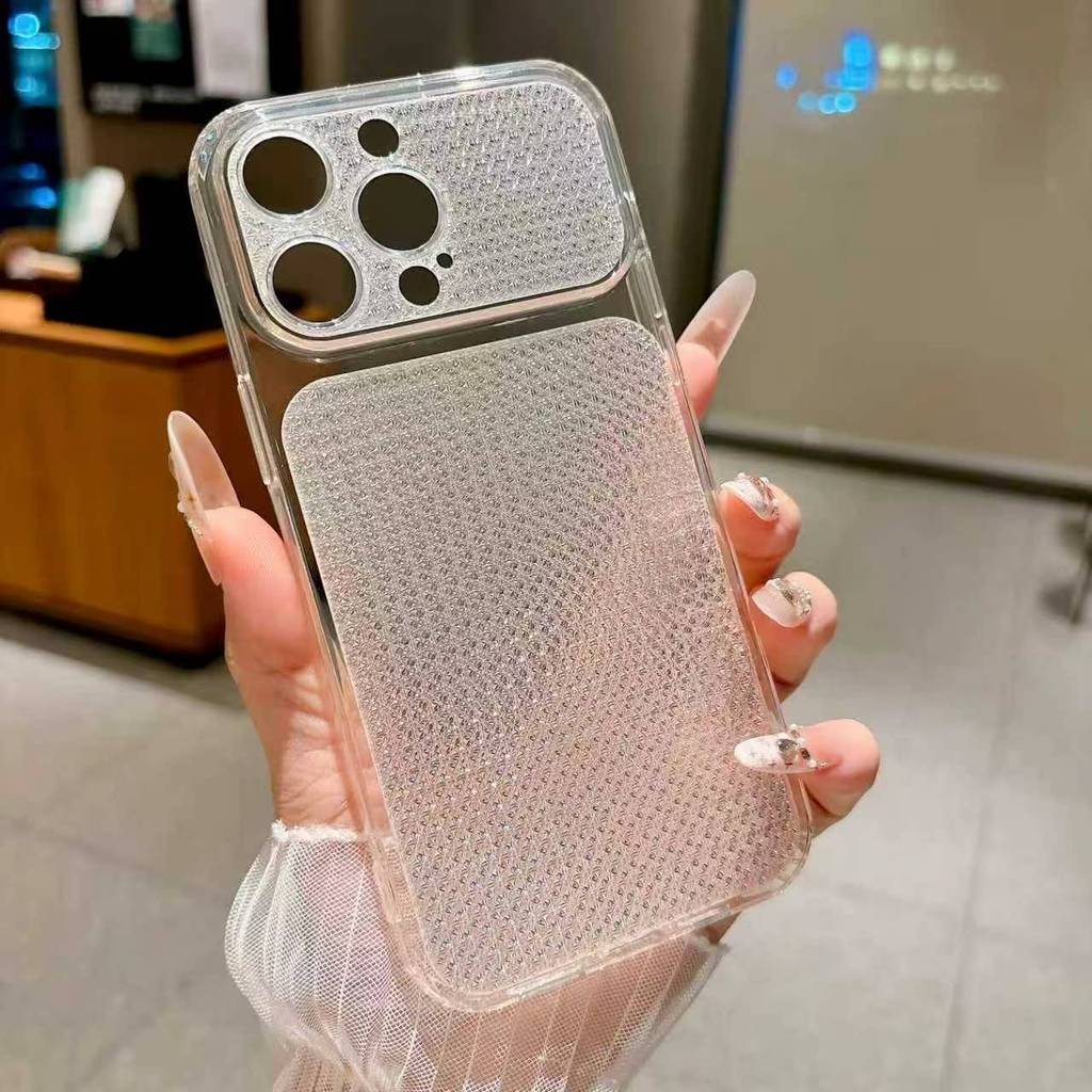 غطاء هاتف شفاف شبكي لتبديد الح - مراجعة Heat Dissipation Mesh Breathable Case وسعره