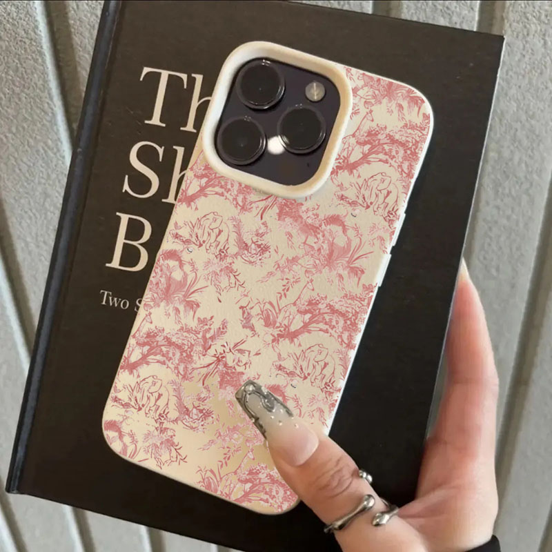 غطاء هاتف بتصميم زهري وردي عتي - مراجعة Vintage Floral Pattern Soft Case وسعره