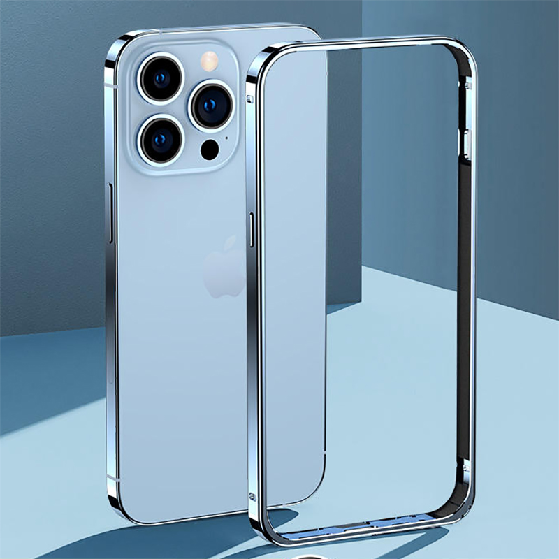 غطاء حماية صلب بإطار معدني من  - مراجعة Metal Bumper Aluminum Frame Case وسعره