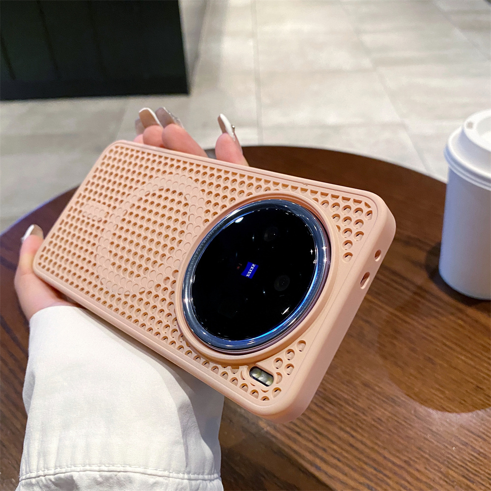 غطاء فاخر بملمس ناعم وخاصية تب - مراجعة Heat Dissipation Mesh Breathable Case وسعره