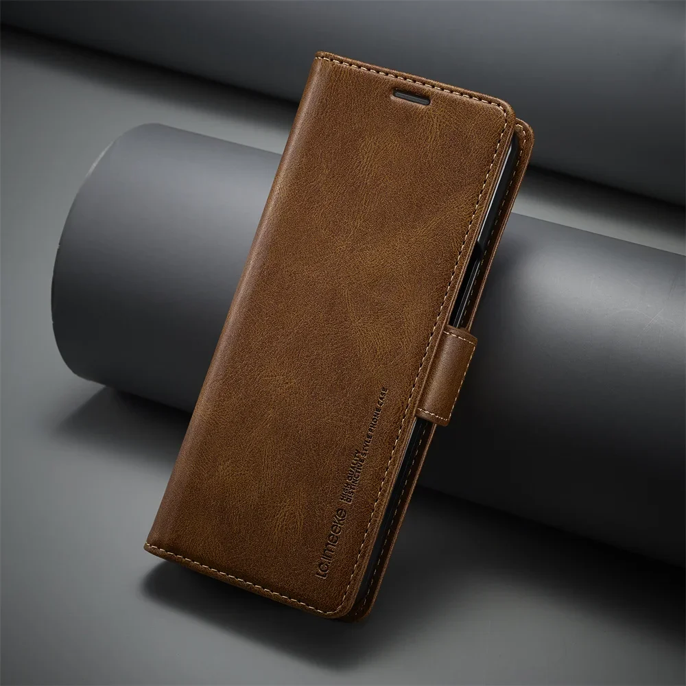 محفظة جلدية حافظة هاتف لهاتف س - مراجعة Leather Wallet Card Holder Phone Cover وسعره