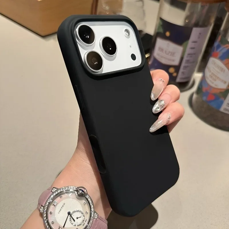 غطاء هاتف أنيق من السيليكون ال - مراجعة Liquid Silicone Magnetic Phone Case وسعره