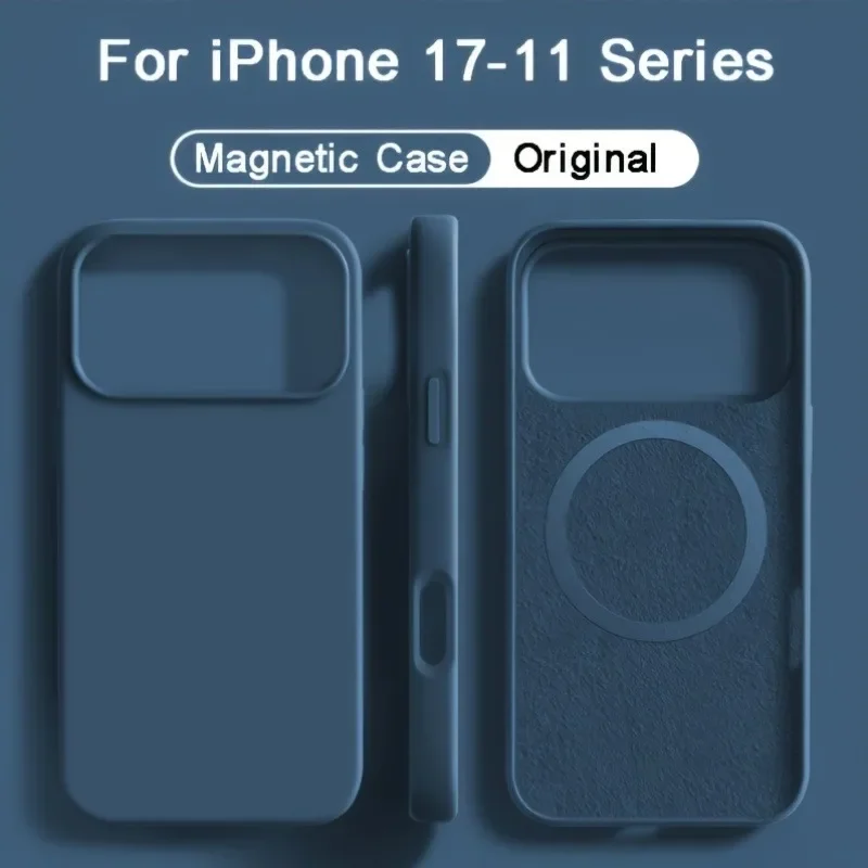 غطاء هاتف أنيق من السيليكون ال - مراجعة Liquid Silicone Magnetic Phone Case وسعره