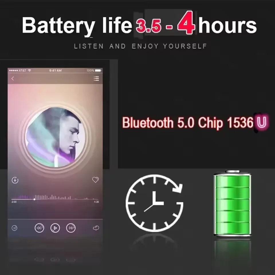 سماعات أذن لاسلكية Air Por 5 ا - مراجعة Earphones وسعره