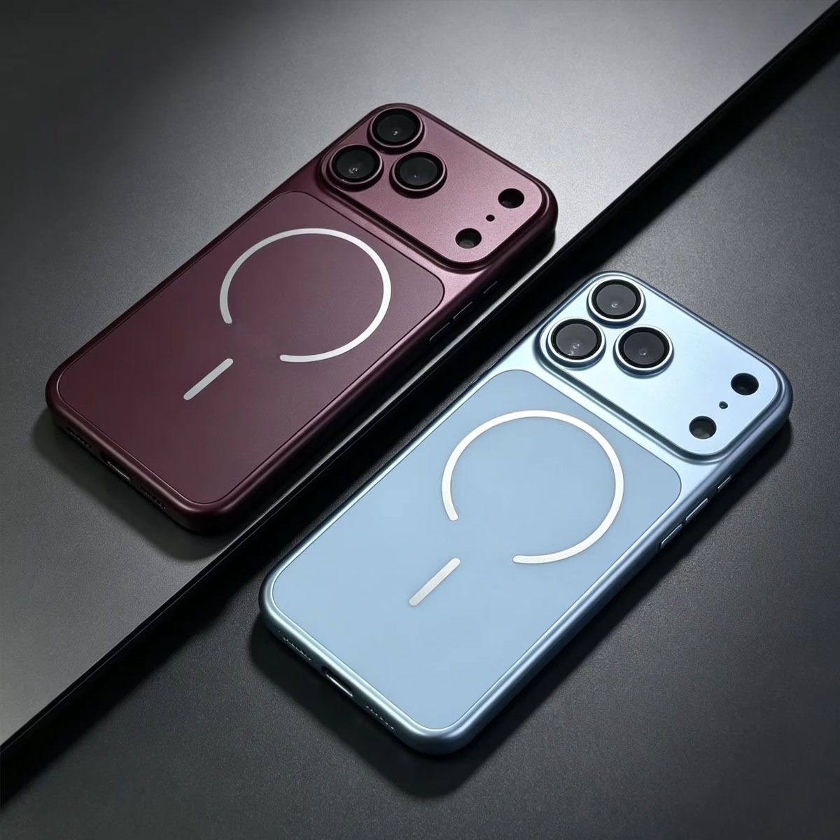 غطاء هاتف مغناطيسي متوافق مع ن - مراجعة Matte Hard Pc Back Case وسعره