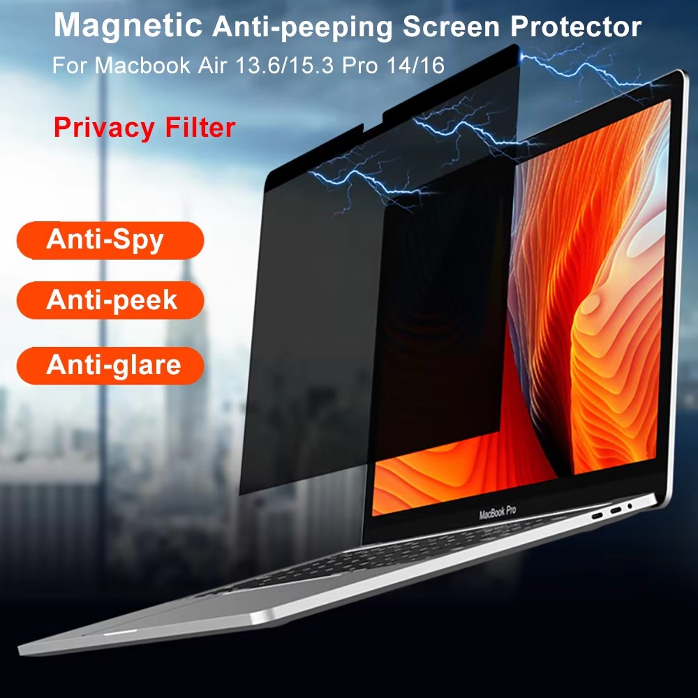 فيلم مغناطيسي مضاد للتجسس لأجه - مراجعة Matte Anti Glare Screen Protector وسعره