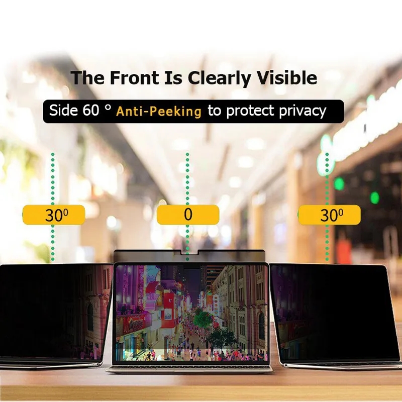 فيلم مغناطيسي مضاد للتجسس لأجه - مراجعة Matte Anti Glare Screen Protector وسعره