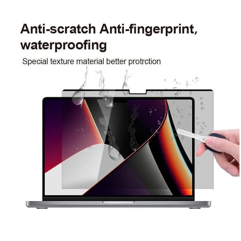 فيلم مغناطيسي مضاد للتجسس لأجه - مراجعة Matte Anti Glare Screen Protector وسعره